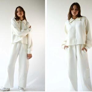 yllw - KASEY KNIT NEOPRENE JACKET